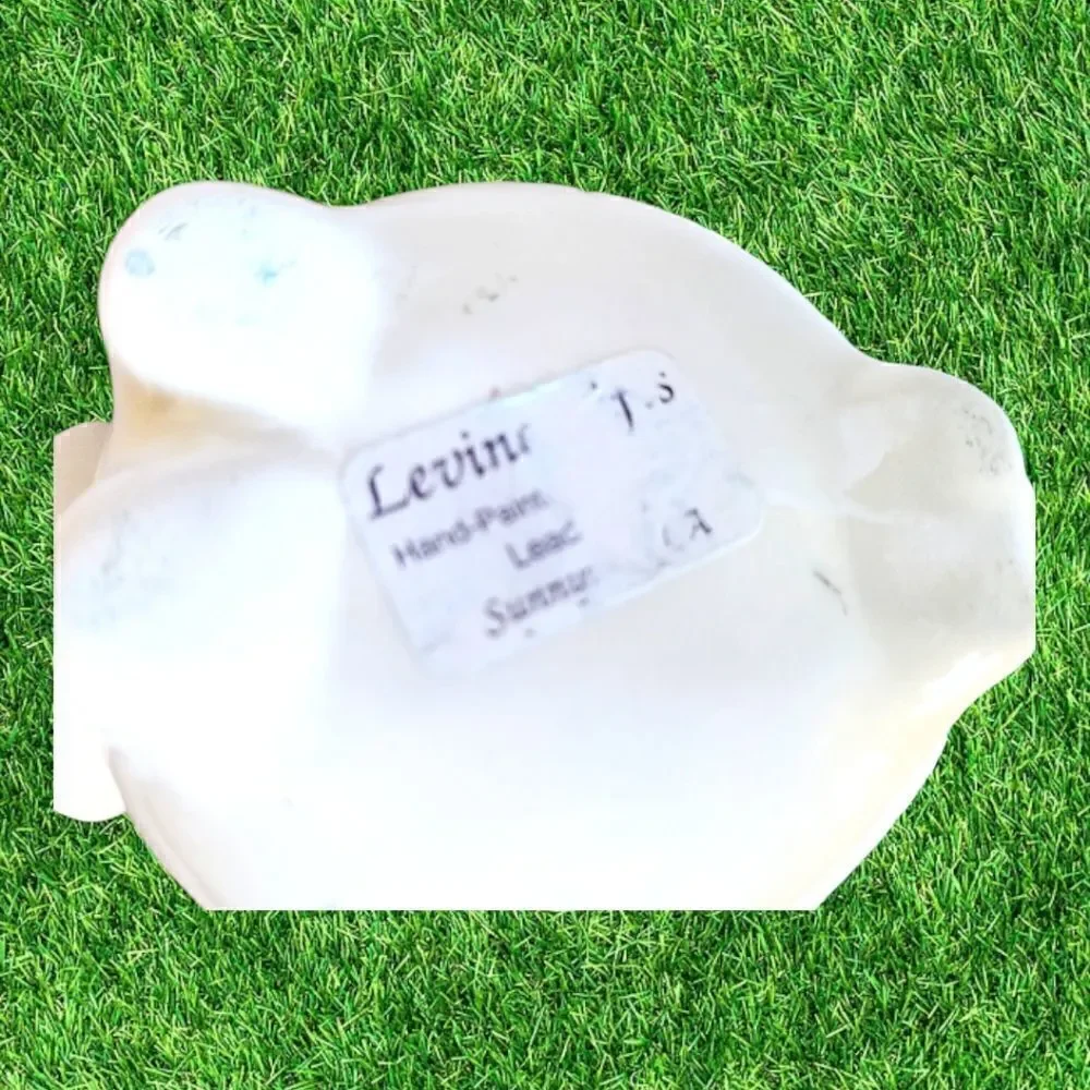 $$3DCAT Face & Tail  Vanity/Trinket Dish CERAMIC Original Tag SUNNY